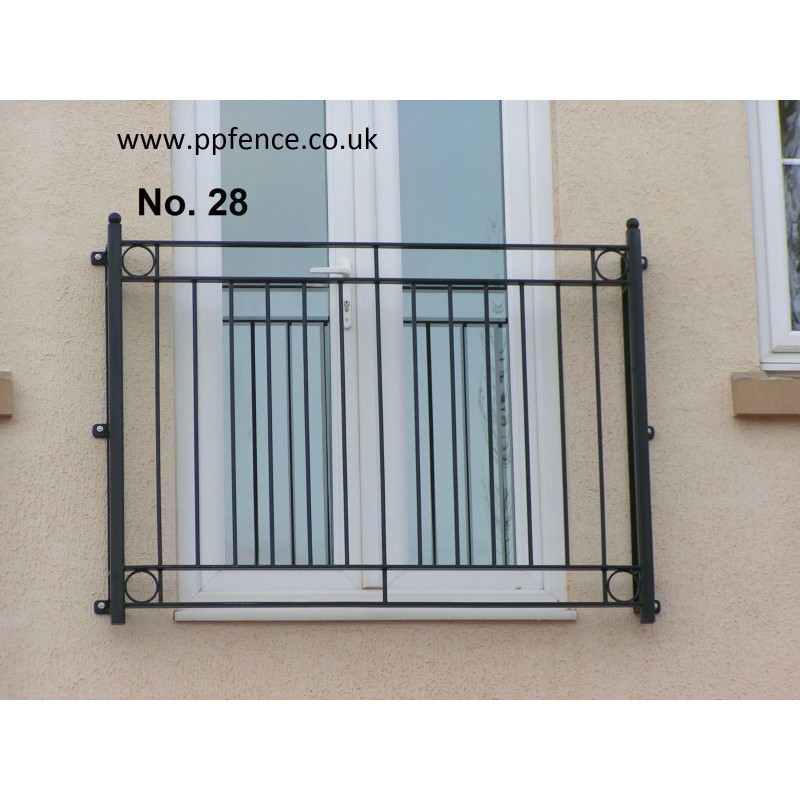 Juliet Balcony Fence Balustrades UK Building  regulation Made to order 